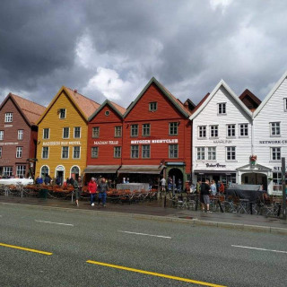 Bergen - historické centrum
